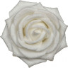 Прищепка роза HOUSE OF SEASONS, Ø 9 см, белая 83417